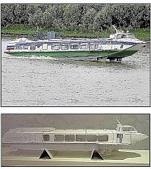 Plan PassengerShip Hydrofoil Polesie Di3